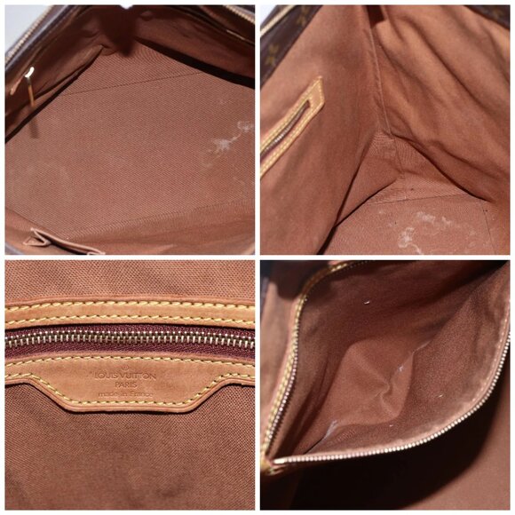 LOUIS VUITTON Monogram Cabas Mezzo Tote Bag M51151 LV Auth 148367 - Picture 15 of 16